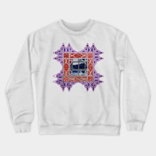 Red Brick Sky Window Crewneck Sweatshirt